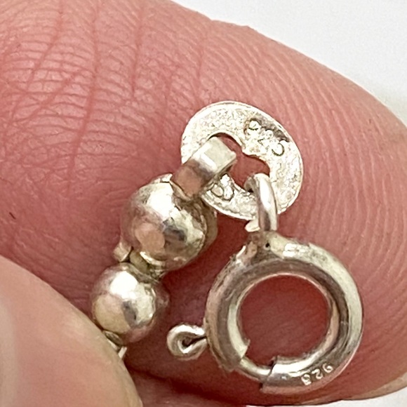 Liquid Silver 3-Strand Choker Necklace - Picture 8 of 8